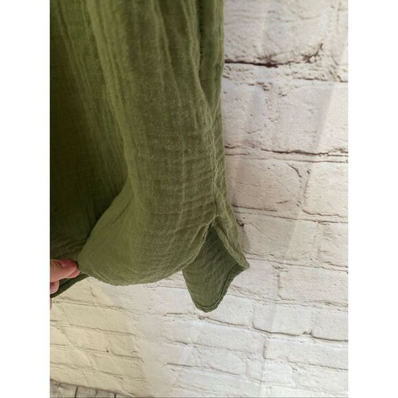 Gap long sleeve button up dress size large tall - Picture 5 of 9